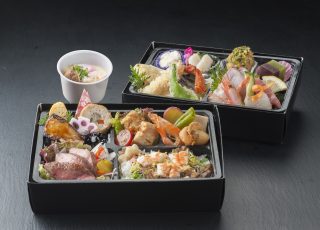 A-320）四季彩二段弁当(茶碗蒸し付)